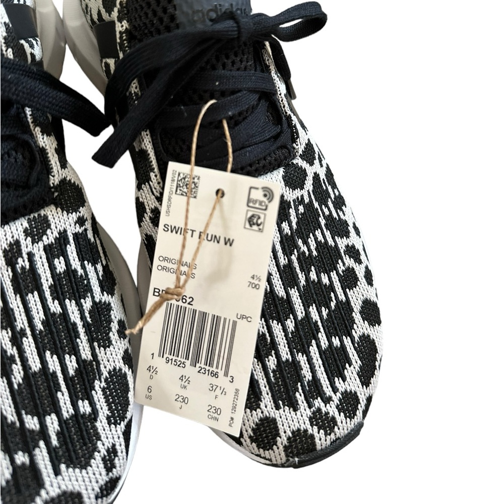 Adidas Swift Run Leopard Print Shoe 6 - image 4